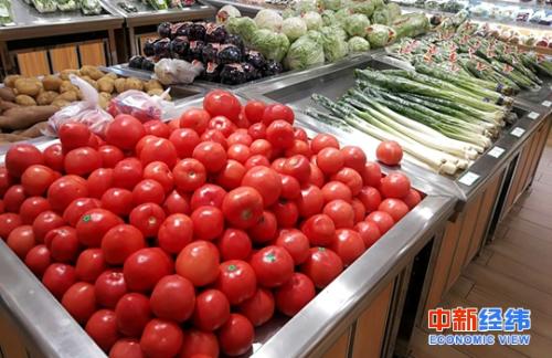 上周食用農產品價格漲幅回落，生產資料價格漲幅持平